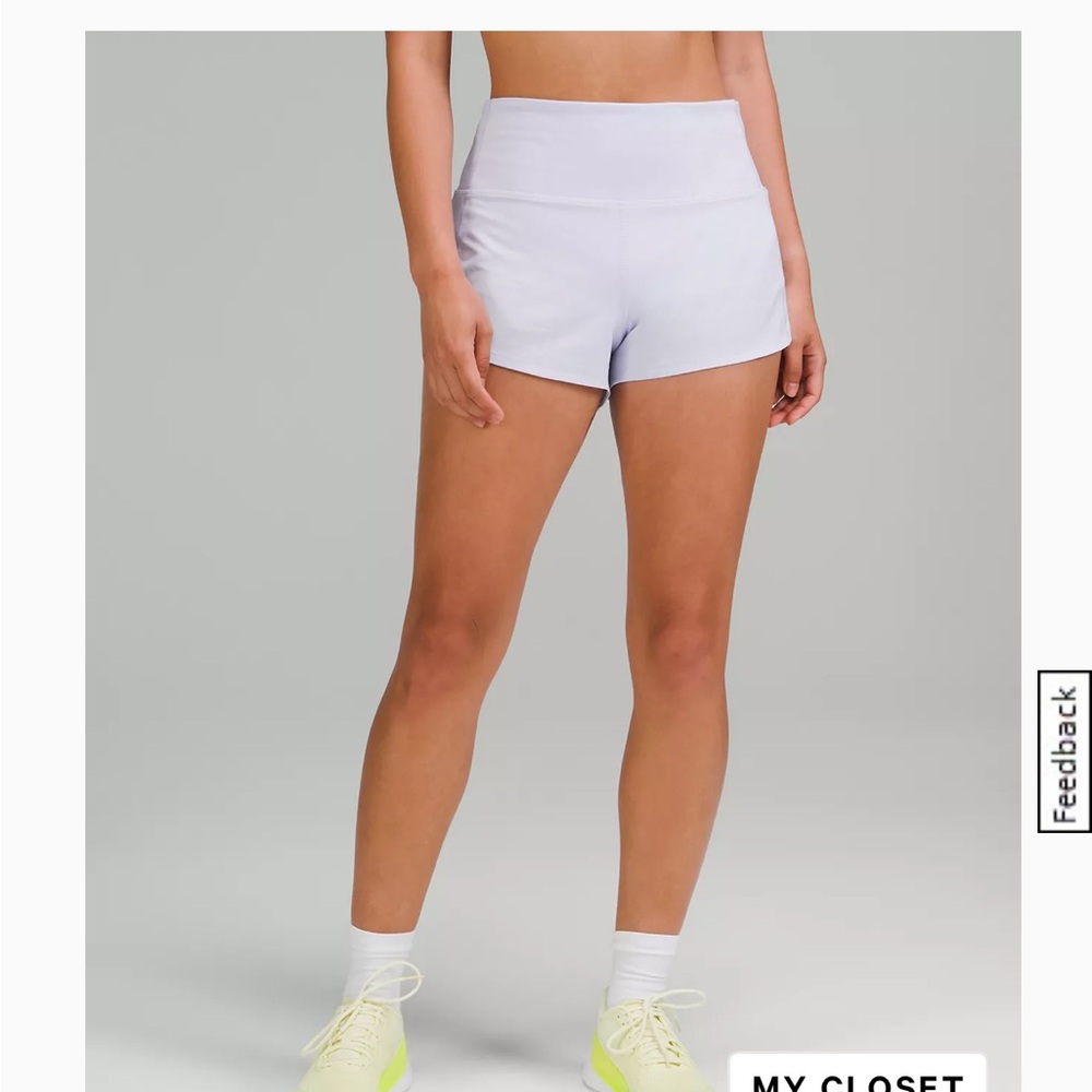 Lululemon speed up high rise size 6 - 2.5” inseam